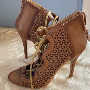 Madden Girl lace up booties
